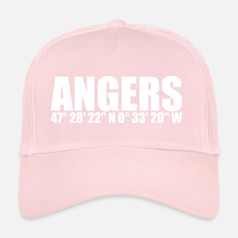 Coordonnées d’Angers Casquette trucker 