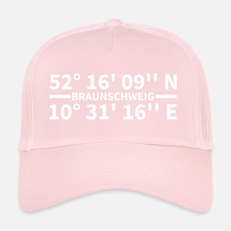 Braunschweig coordinates Trucker Cap