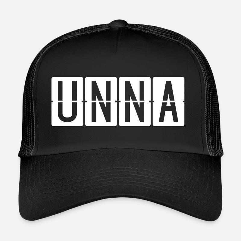 Unna Flughafentafel Trucker Cap