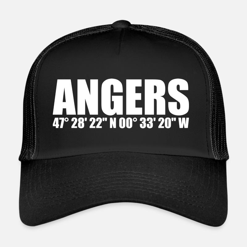 Coordonnées d’Angers Casquette trucker 