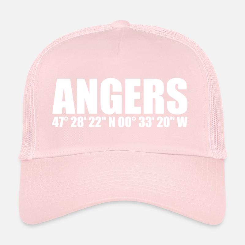 Coordonnées d’Angers Casquette trucker 
