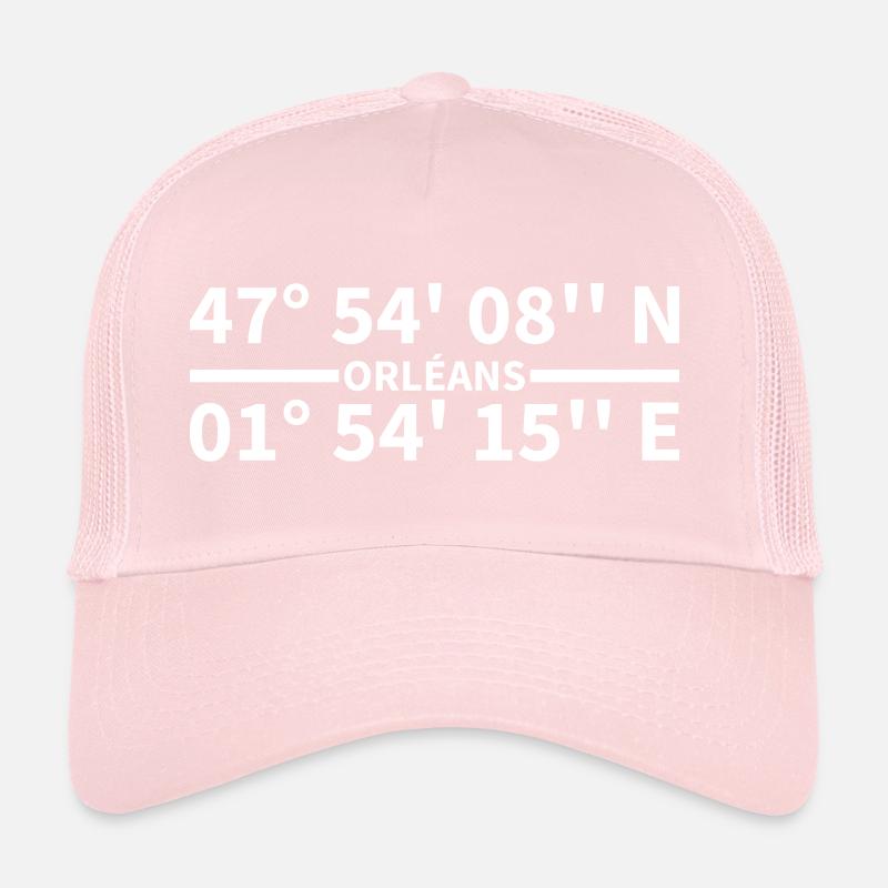 Coordonnées d’Orléans Casquette trucker 