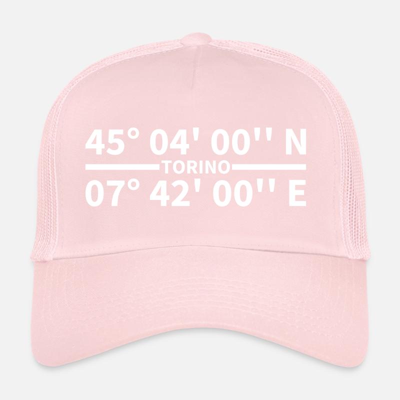 Coordonnées de Turin Casquette trucker 