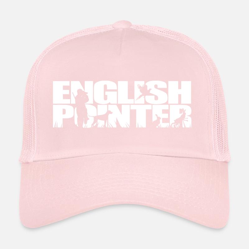 ENGLISH POINTER Chien de chasse Wilsigns Chasseurs chiens de chasse Casquette trucker 