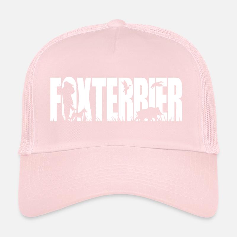 FOXTERRIER glatthaar Jagdhund Jagdhunde Wilsigns Trucker Cap