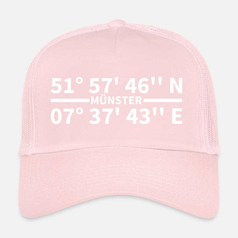 Münster coordinates Trucker Cap