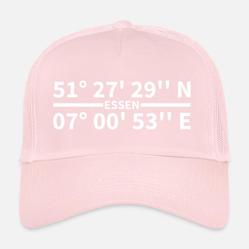 Coordonnées des aliments Casquette trucker 