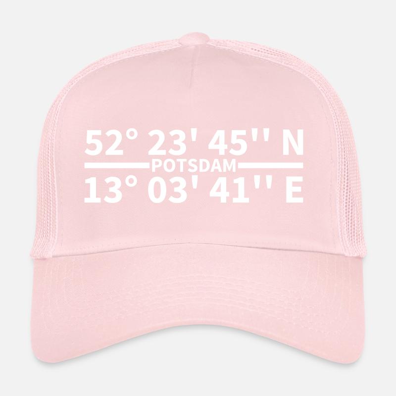 Potsdam Coordinates Trucker Cap