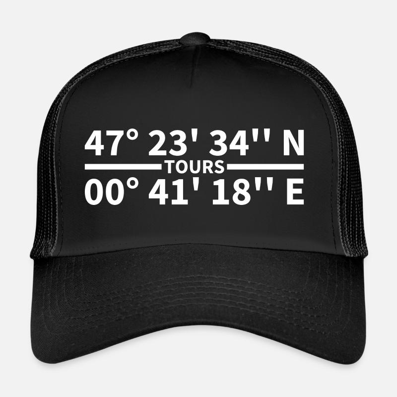 Tours coordinates Trucker Cap