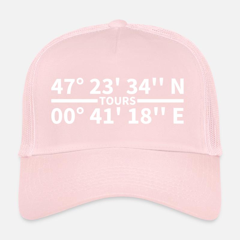 Coordonnées des visites Casquette trucker 
