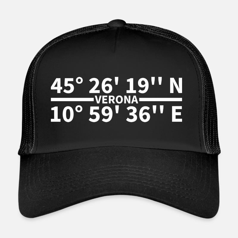 Coordonnées de Vérone Casquette trucker 