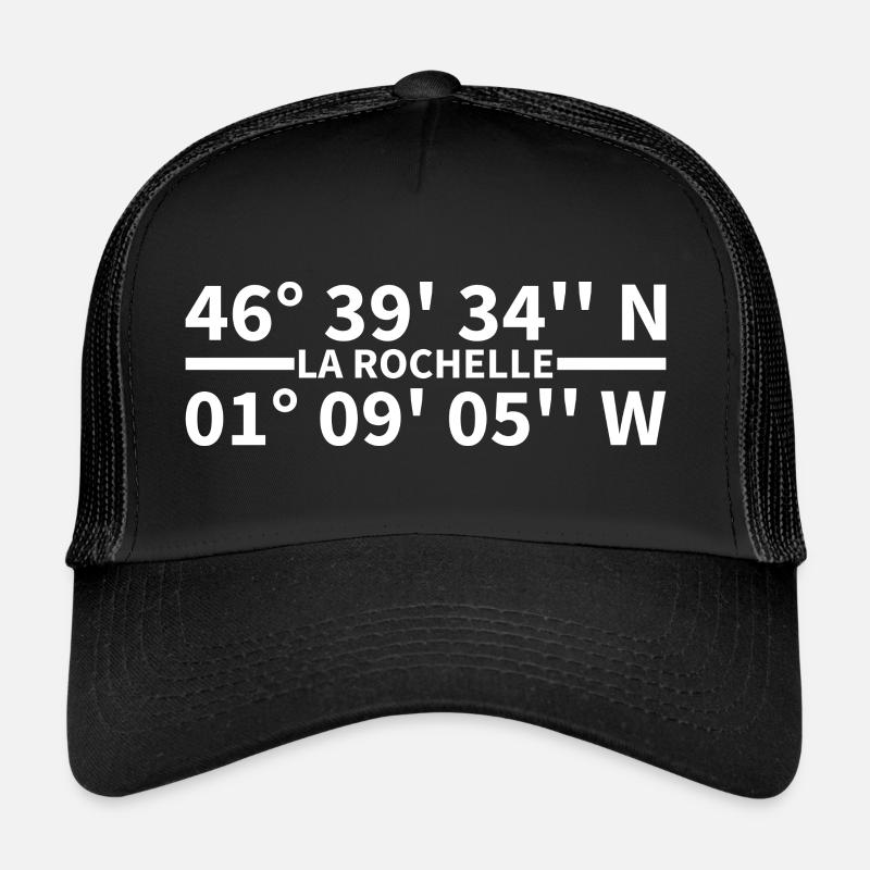 La Rochelle coordinates Trucker Cap