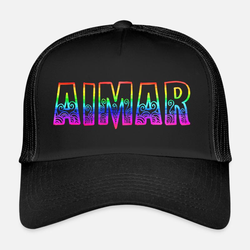 Aimar RS Arc-en-ciel Casquette trucker 