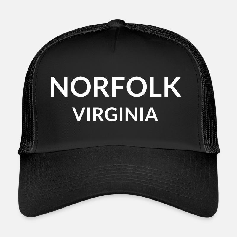 Norfolk, Virginie, États-Unis Casquette trucker 
