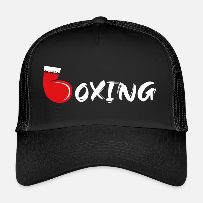 Boxing - Trucker Cap - Schwarz/Schwarz