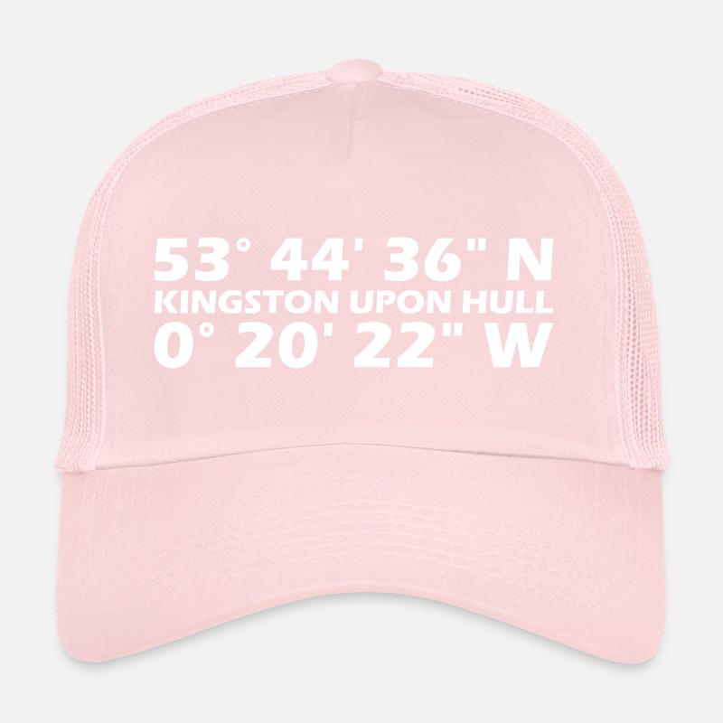 Kingston upon Hull Coordinates Trucker Cap