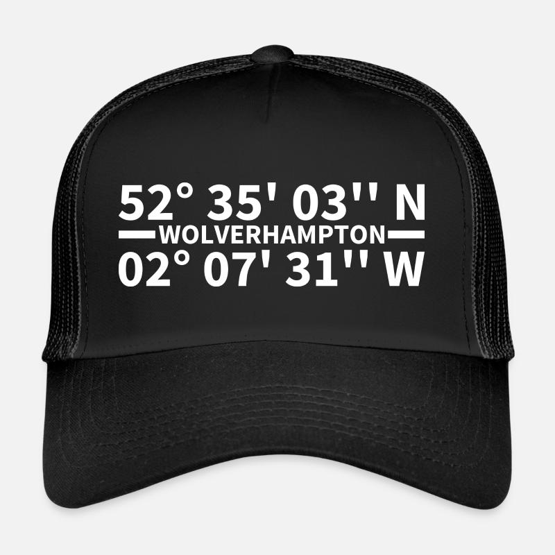 Wolverhampton Koordinaten Trucker Cap