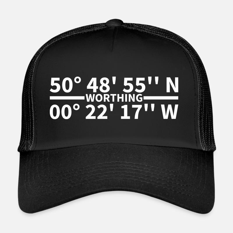 Worthing coordinates Trucker Cap