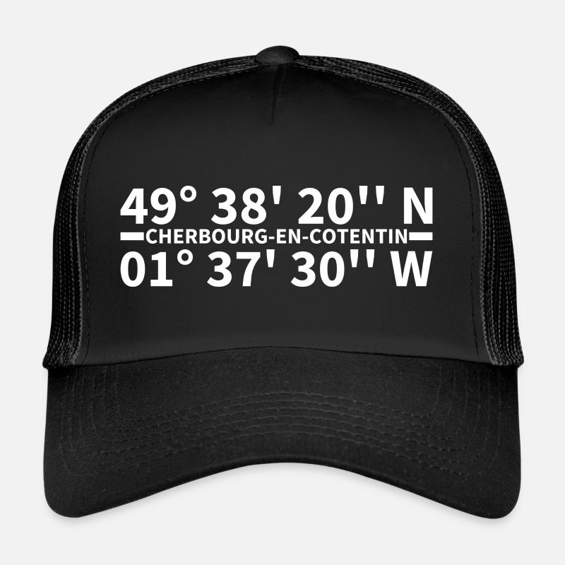 Coordonnées de Cherbourg-en-Cotentin Casquette trucker 
