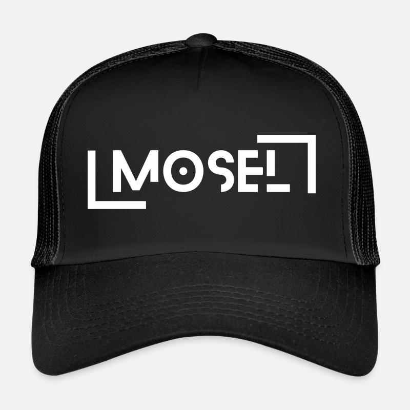Mosel - Trucker Cap - Schwarz/Schwarz