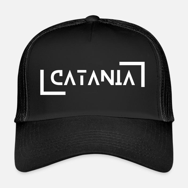 Catania - Trucker Cap - Schwarz/Schwarz