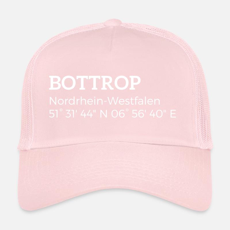 Bottrop North Rhine-Westphalia coordinates Trucker Cap