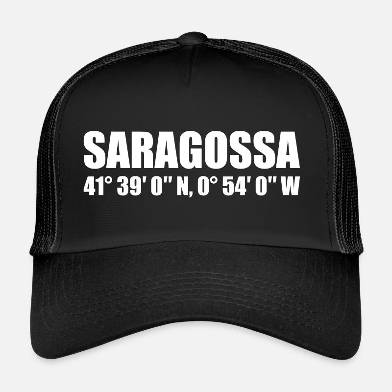 Coordonnées de Saragosse Casquette trucker 