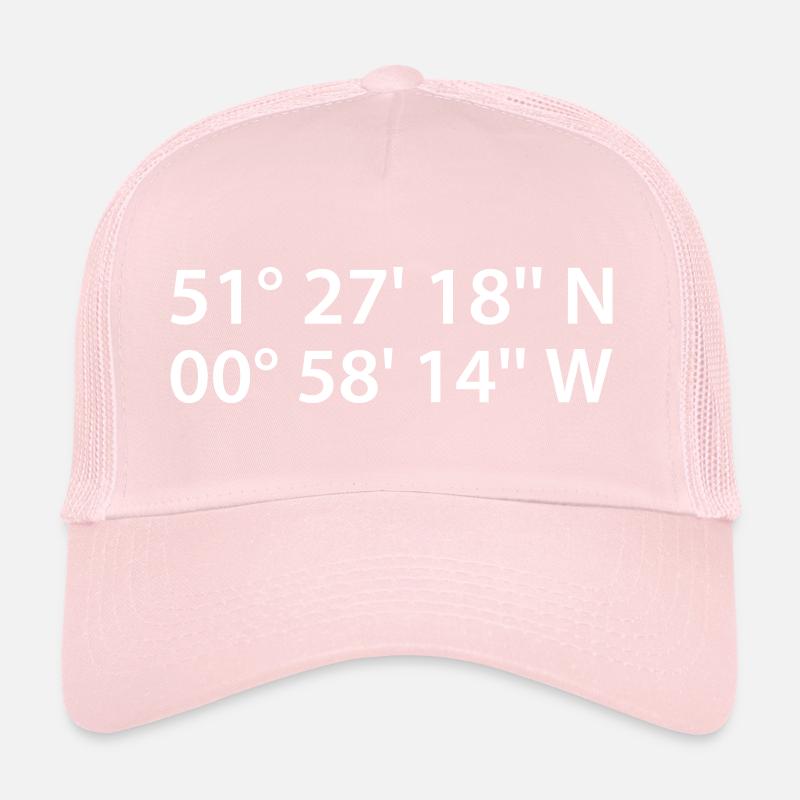 Coordonnées de lecture Casquette trucker 