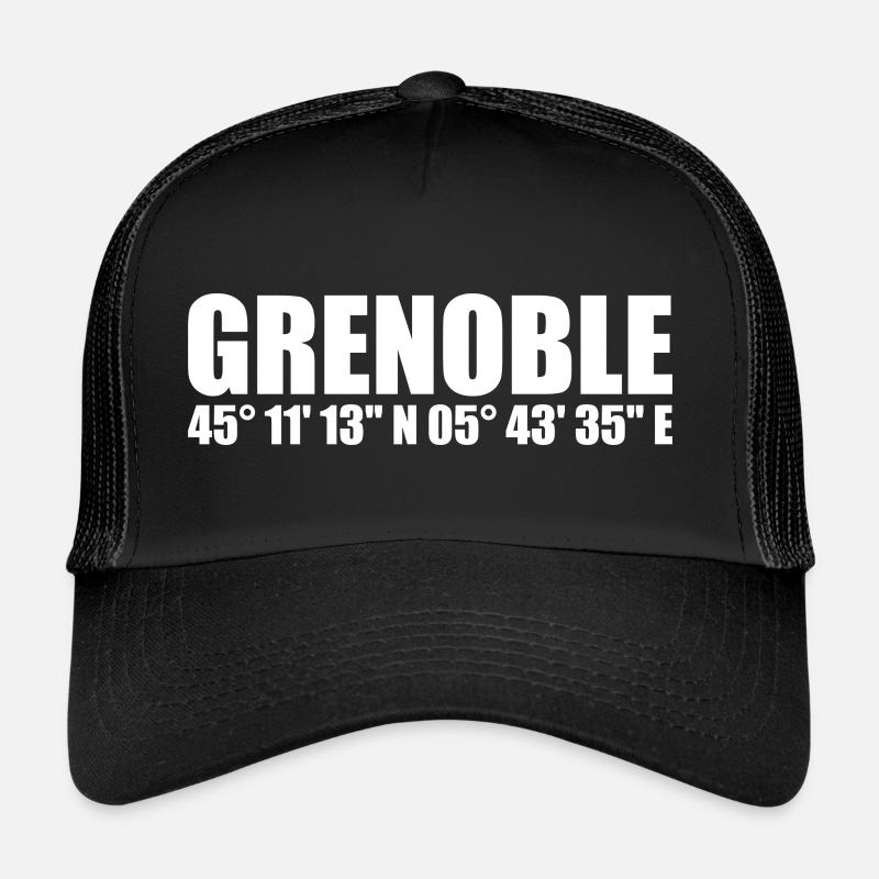 Coordonnées de Grenoble Casquette trucker 