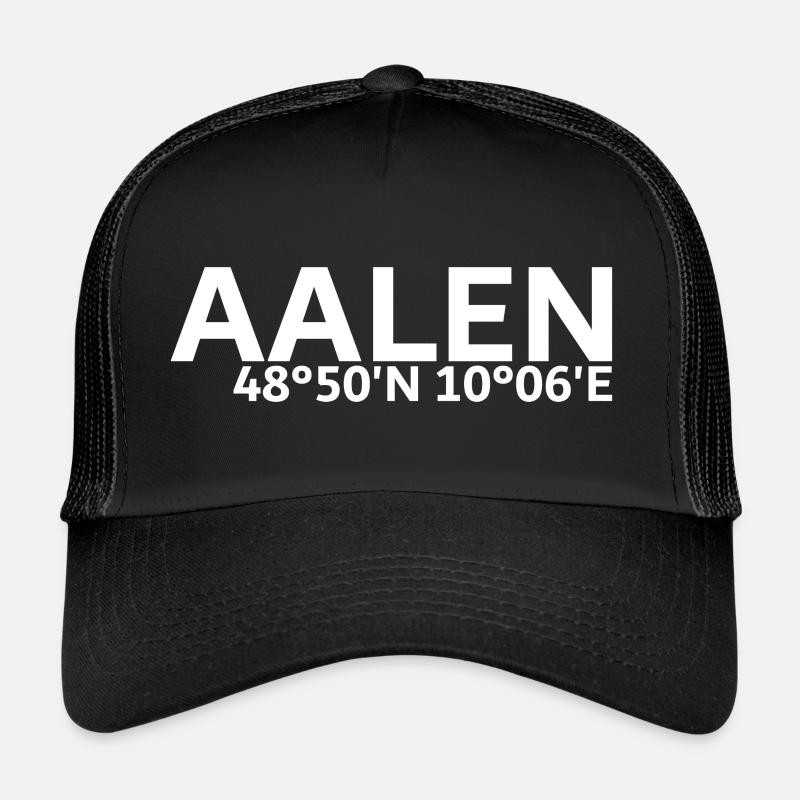 Coordonnées d’Aalen Casquette trucker 