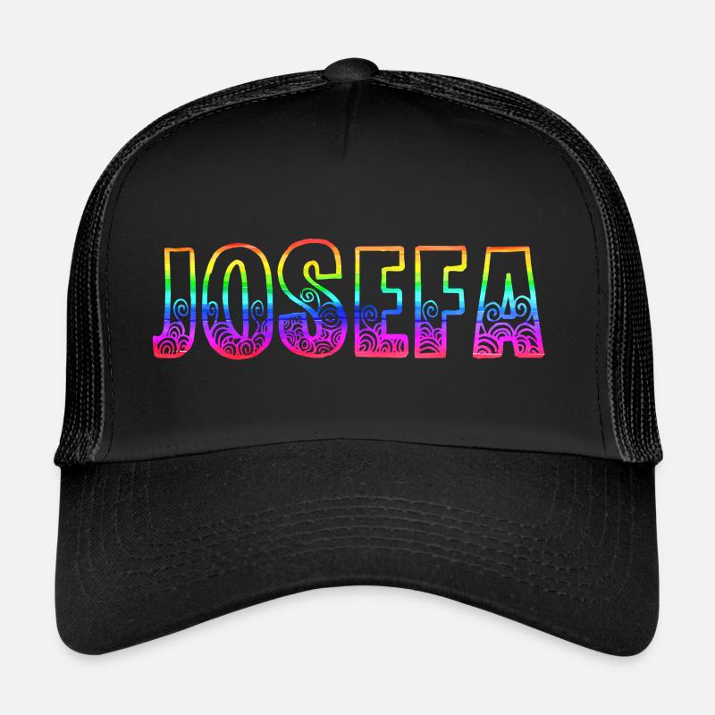 Josefa RS Arc-en-ciel Casquette trucker 