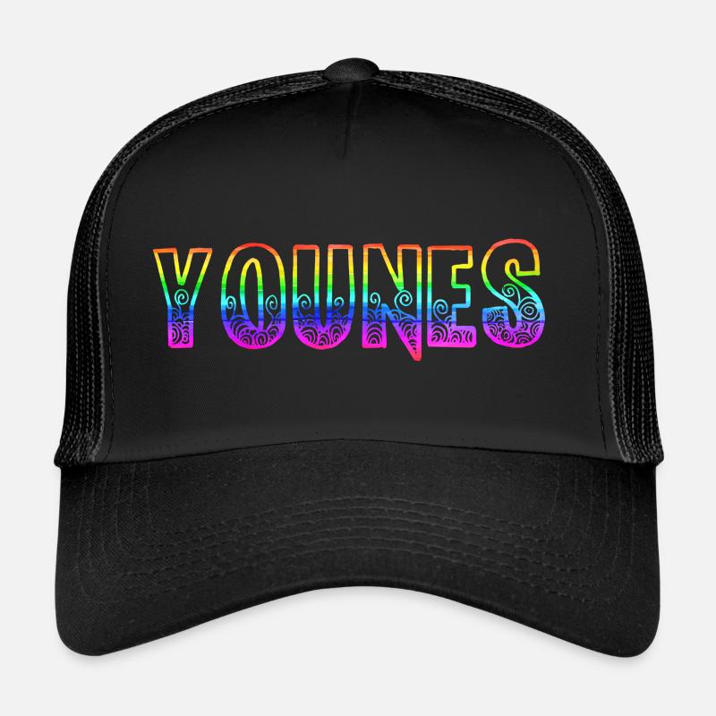 Younes RS Arc-en-ciel Casquette trucker 