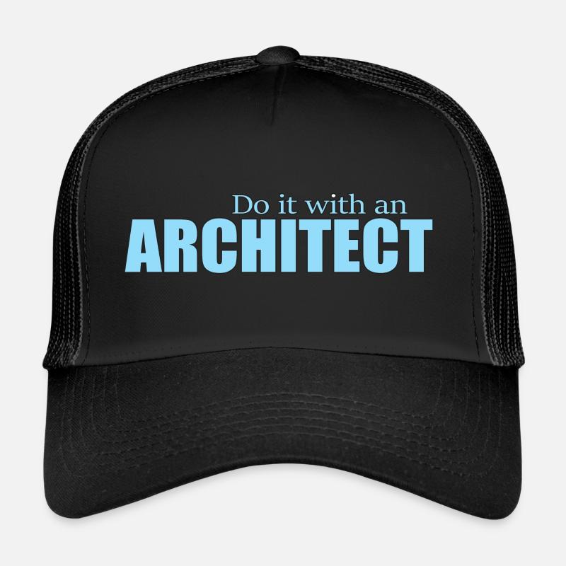 ARCHITECT - Trucker Cap - Schwarz/Schwarz