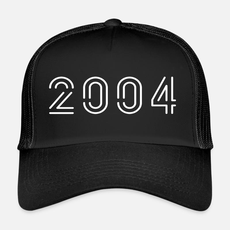 Millésime 2004 Né Millésime Anniversaire 2004 Casquette trucker 