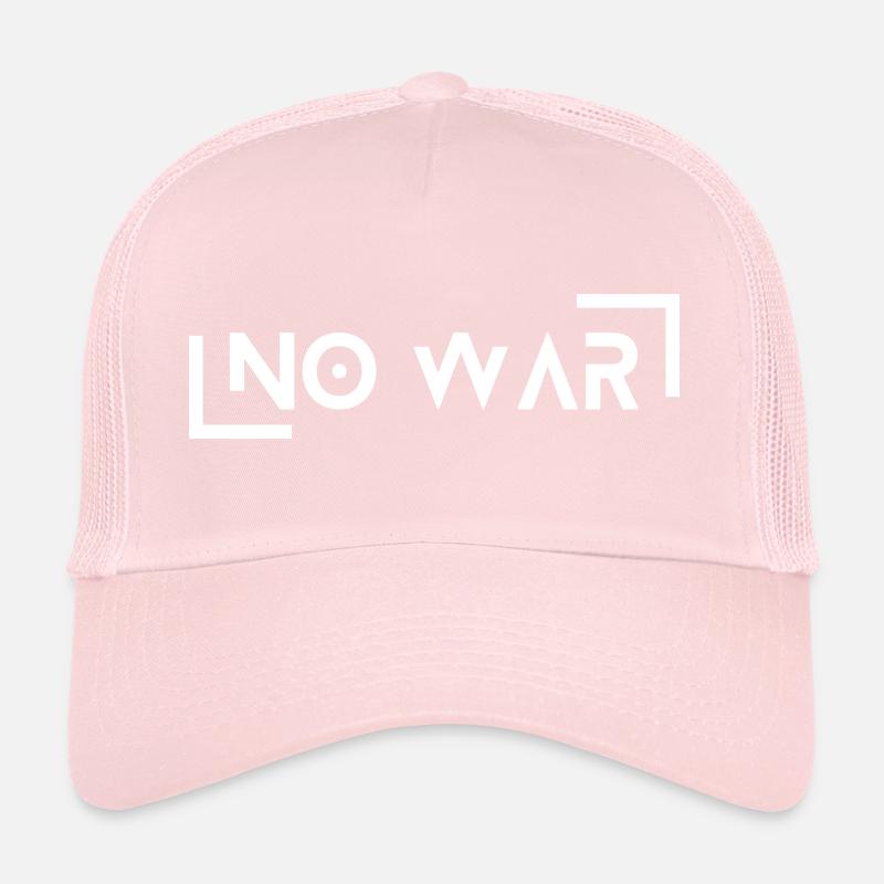 No War Trucker Cap