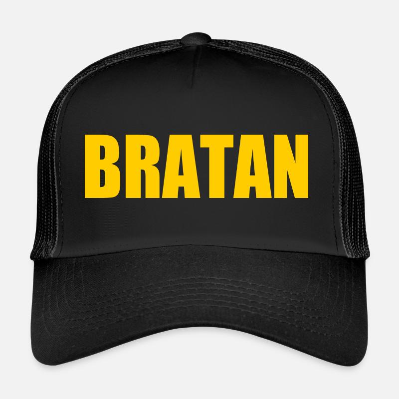 Bratan - Trucker Cap - Schwarz/Schwarz