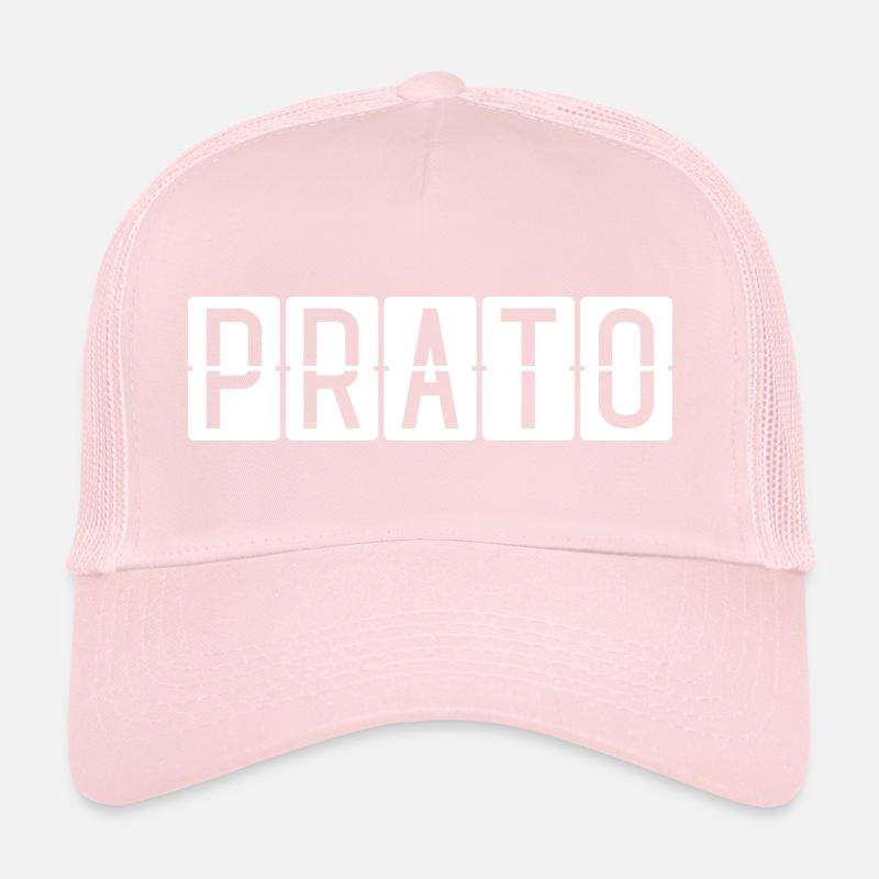 Panneau de l’aéroport de Prato Casquette trucker 
