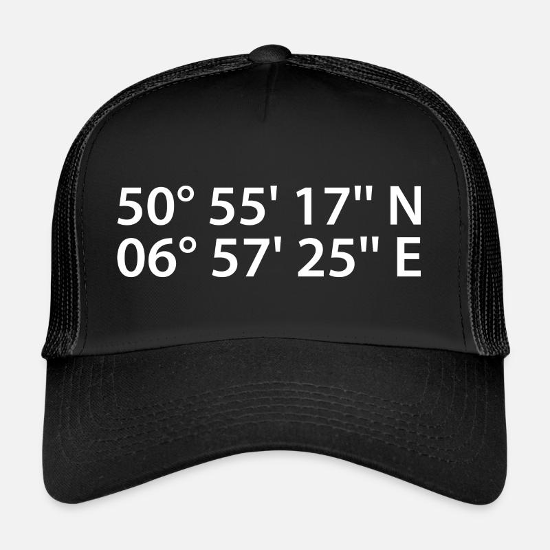 Cologne Coordinates Trucker Cap
