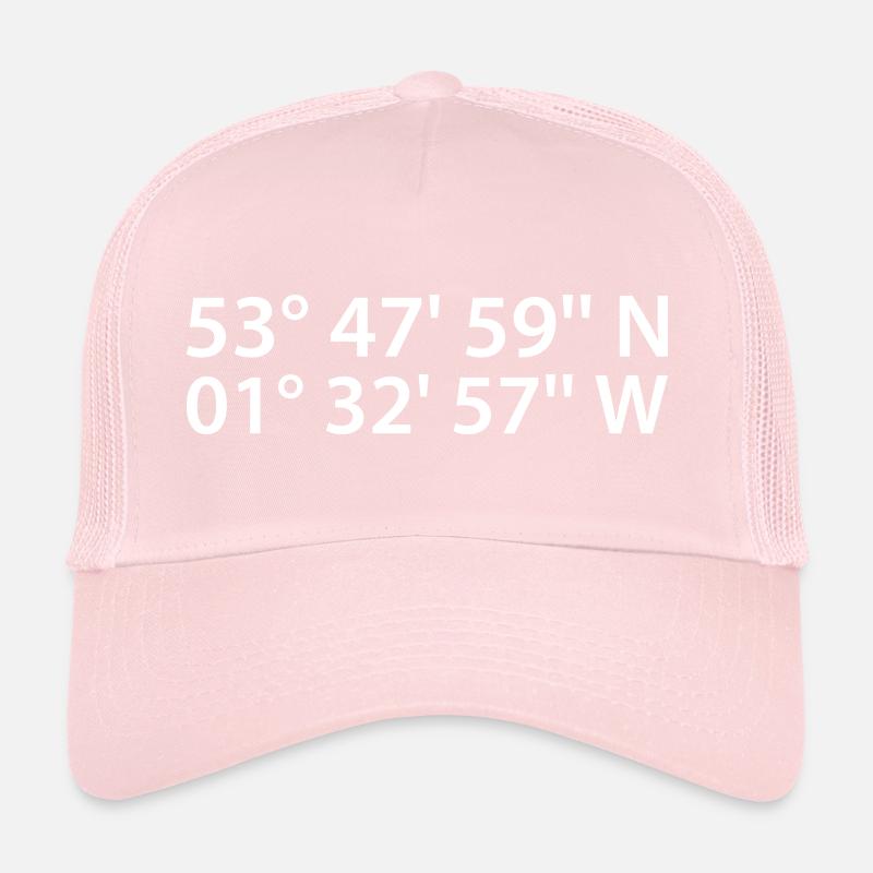Coordonnées de Leeds Casquette trucker 