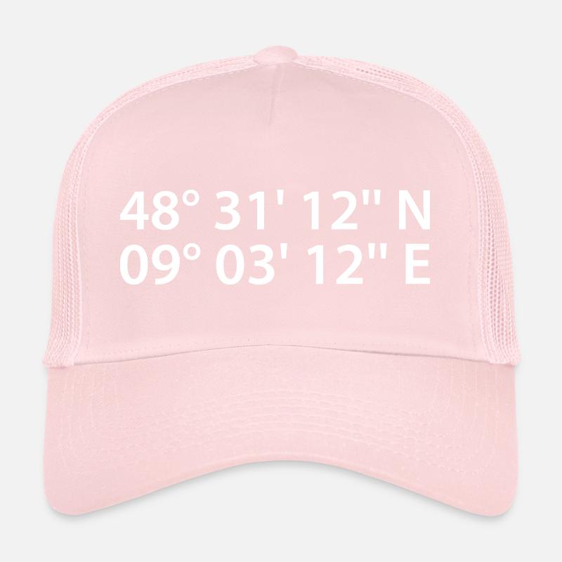Tübingen Coordinates Trucker Cap