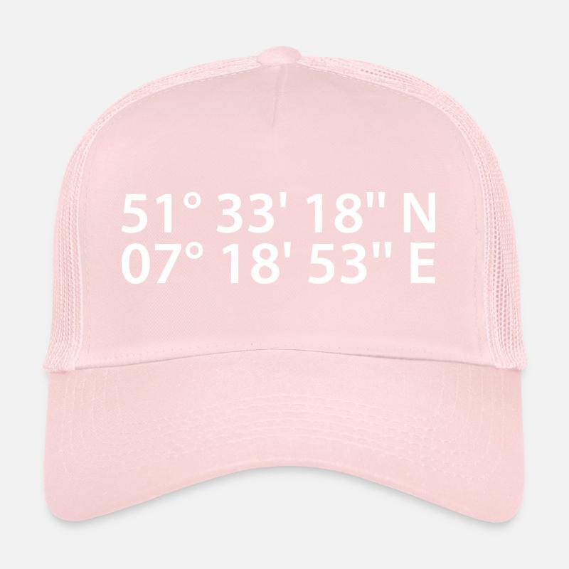 Castrop-Rauxel coordinates Trucker Cap