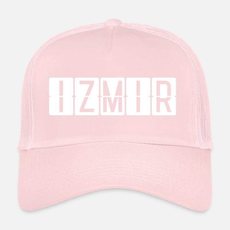 Panneau de l’aéroport d’Izmir Casquette trucker 