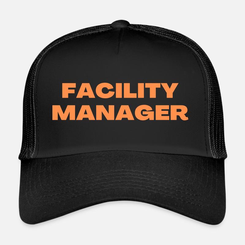 Facility Manager Technicien interne Gardien Casquette trucker 