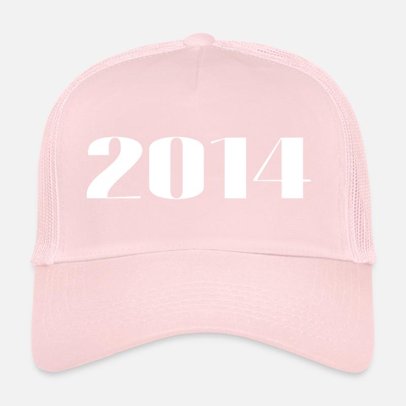 2014 - Gift born in 2014 Trucker Cap