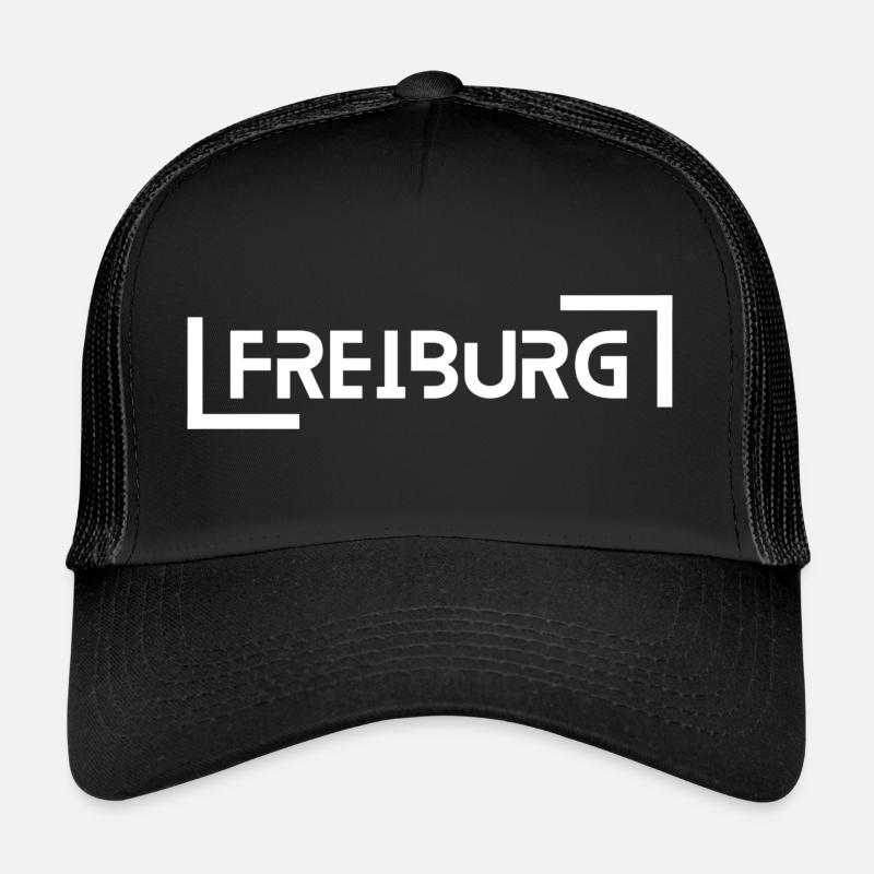 Freiburg - Trucker Cap - Schwarz/Schwarz