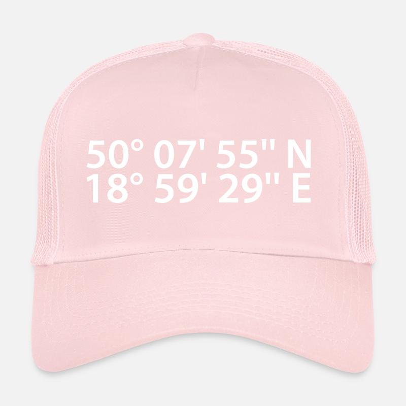 Tychy coordinates Trucker Cap