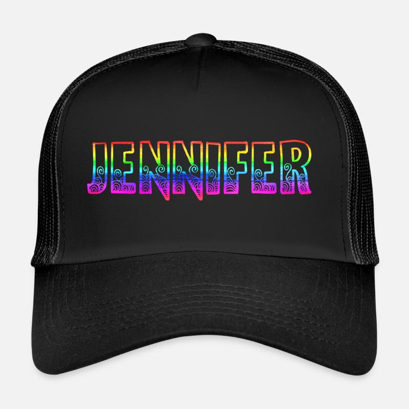 jennifer rs regenbogen Trucker Cap