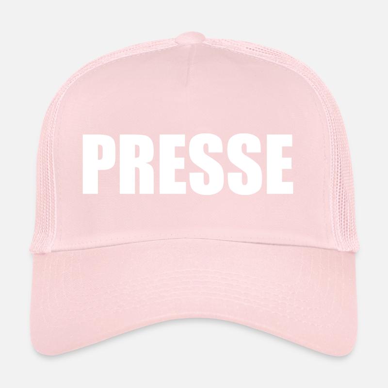 Presse Casquette trucker 
