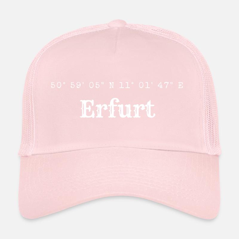 Erfurt coordinates Trucker Cap