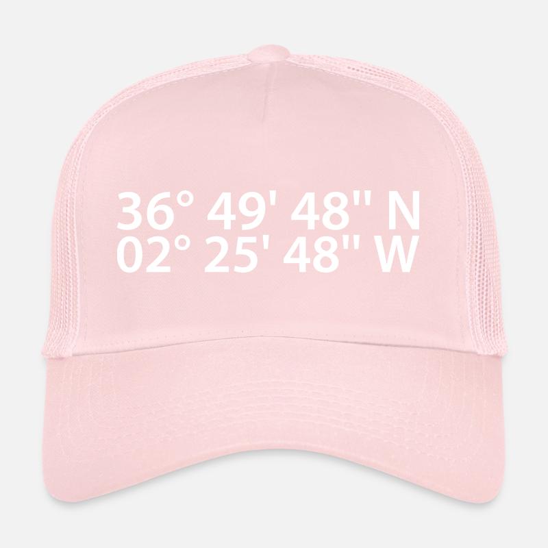 Coordonnées d’Almería Casquette trucker 